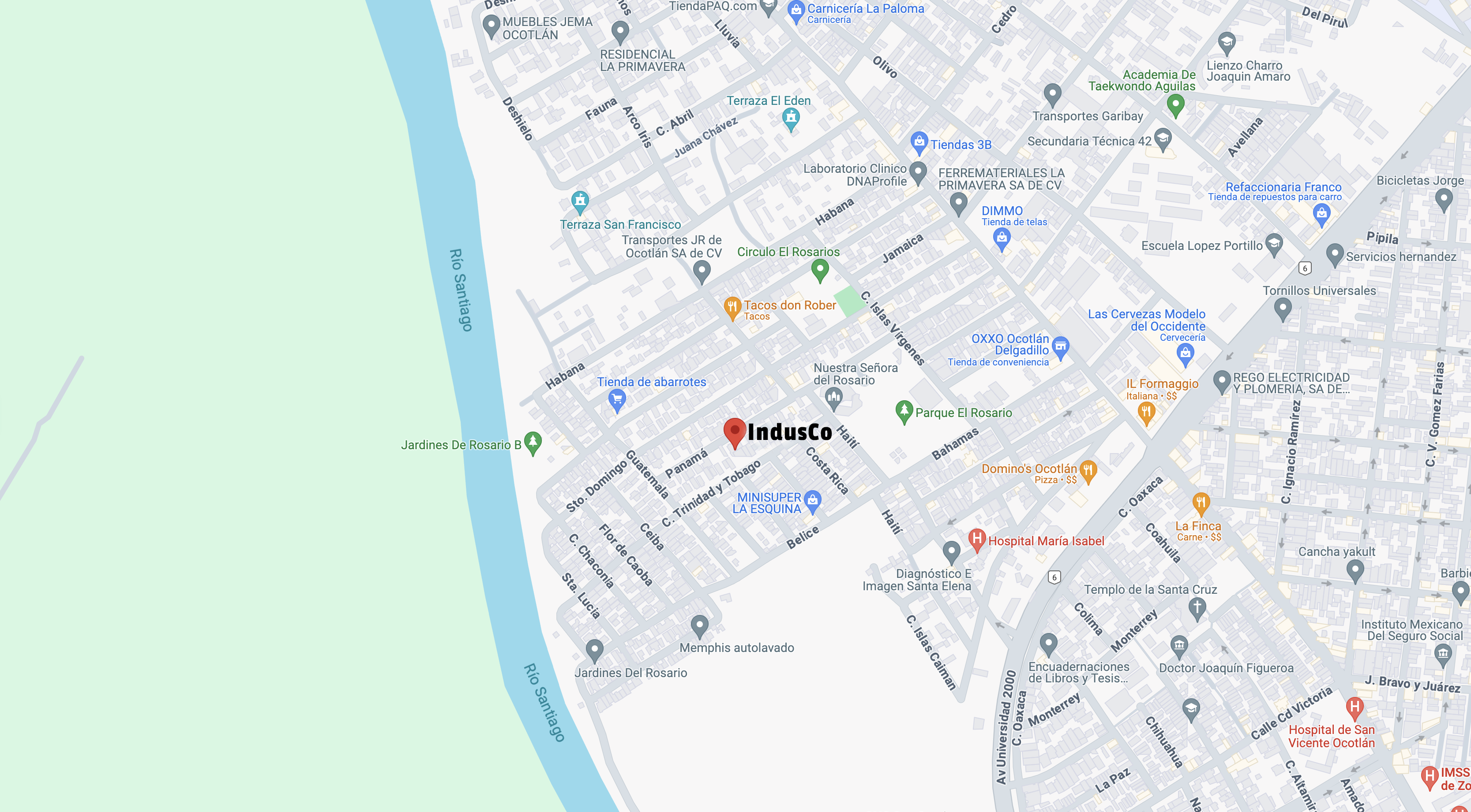 IndusCo Mapa
